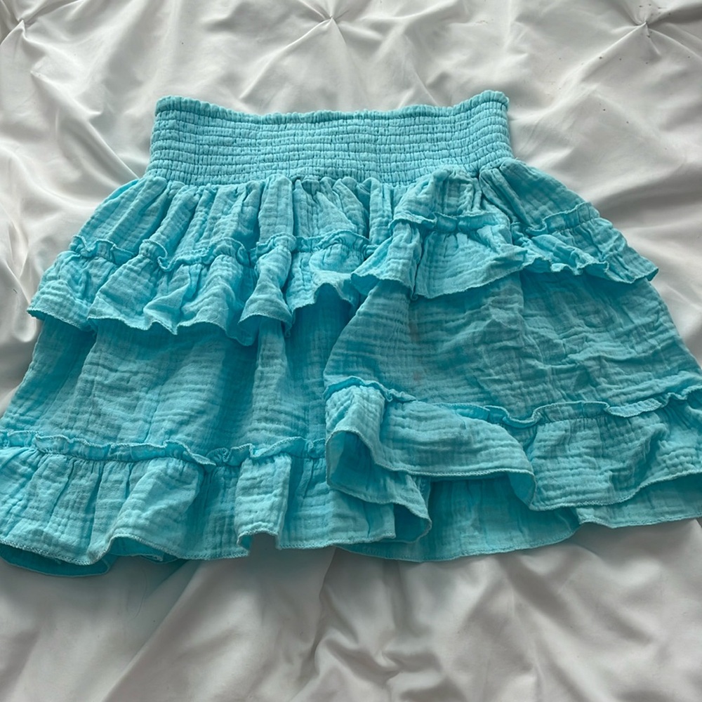 blue skirt- ocean dive size medium